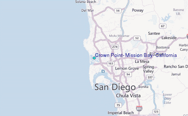 Tide Chart Mission Bay San Diego