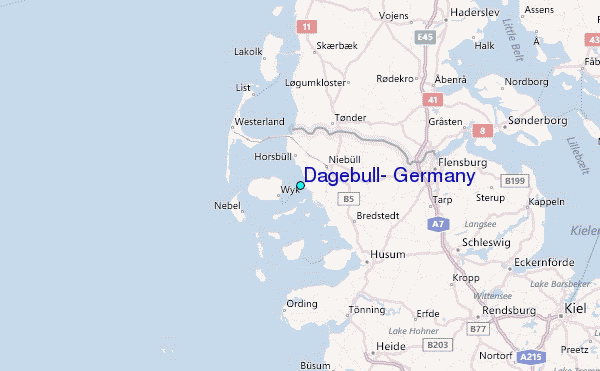 Dagebüll, Germany Tide Station Location Guide