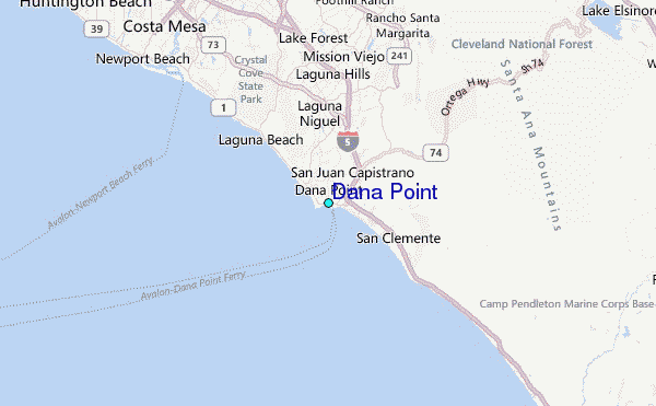 Dana Point Tide Chart