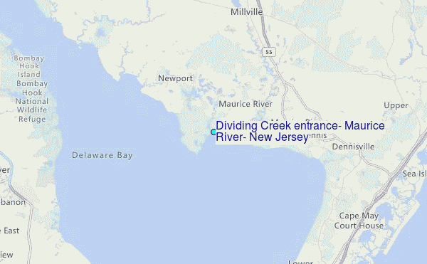 Dividing Creek Tide Chart