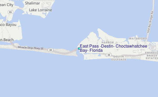 Destin East Pass Tide Chart