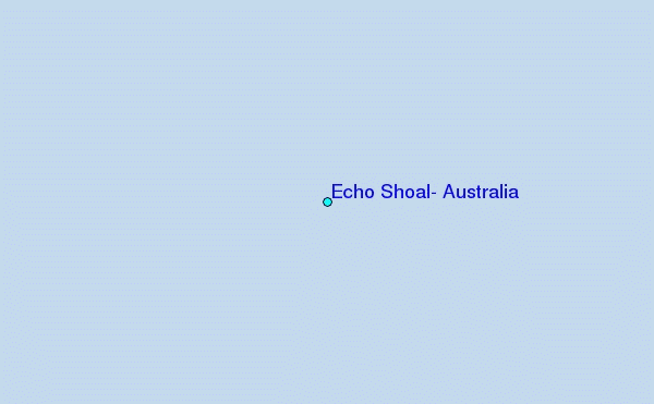 Echo Shoal, Australia Tide Station Location Map