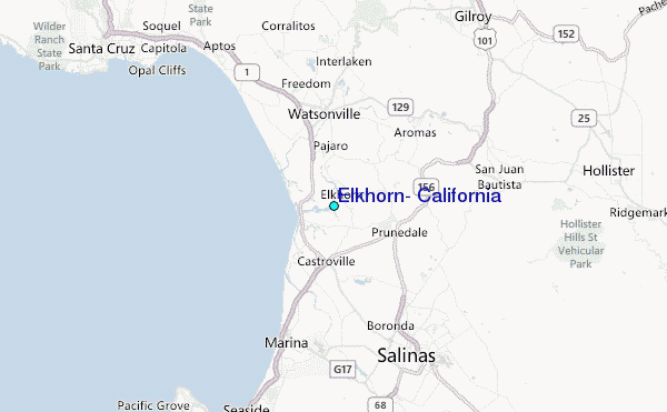 Elkhorn, California Tide Station Location Guide