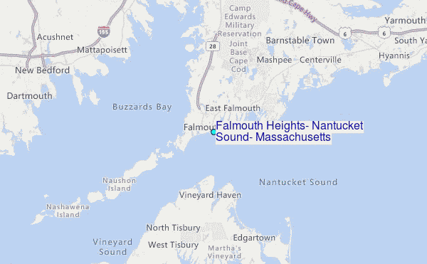 Falmouth Heights Tide Chart