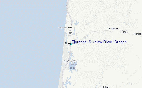 Siuslaw River Tide Chart