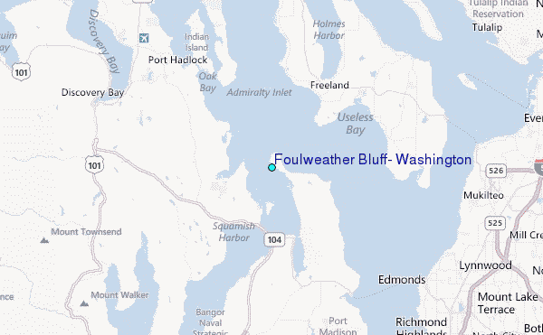 Admiralty Inlet Tide Chart