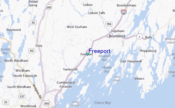 South Freeport Tide Chart