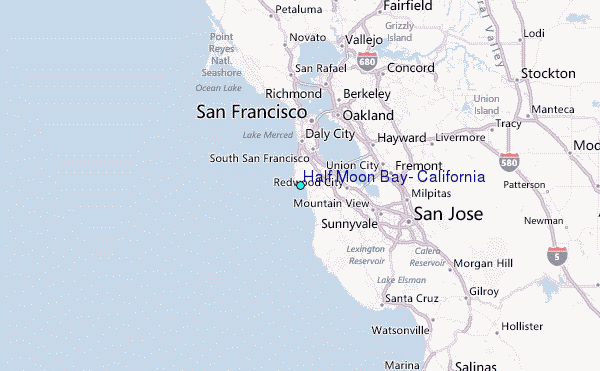 Half Moon Bay California Tide Station Location Guide