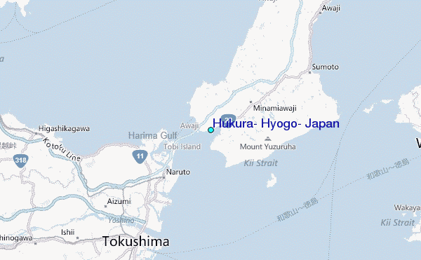 Hukura, Hyogo, Japan Tide Station Location Map