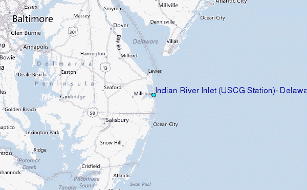 Indian River De Tide Chart