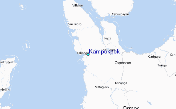 Kampokpok Tide Station Location Map