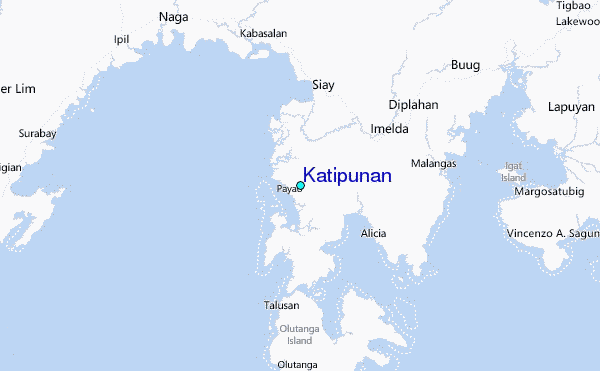 Katipunan Tide Station Location Map
