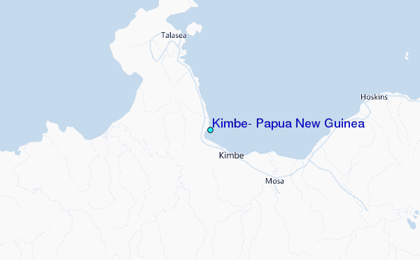 Kimbe, Papua New Guinea Tide Station Location Map