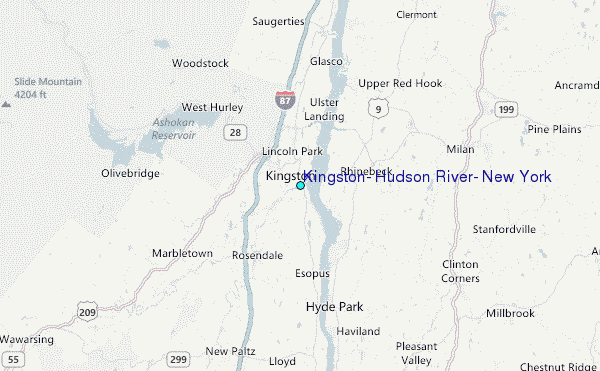 Hudson River Tide Chart Kingston