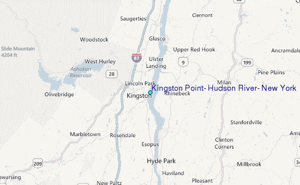 Hudson River Tide Chart Kingston