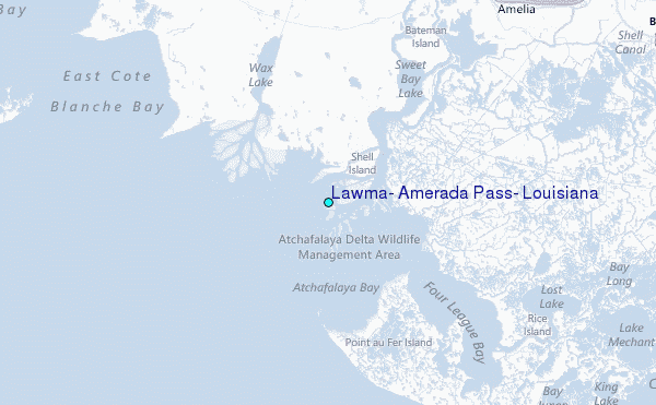Tide Chart For South Louisiana