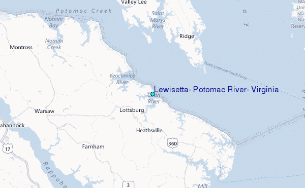 Virginia Tide Chart Potomac River