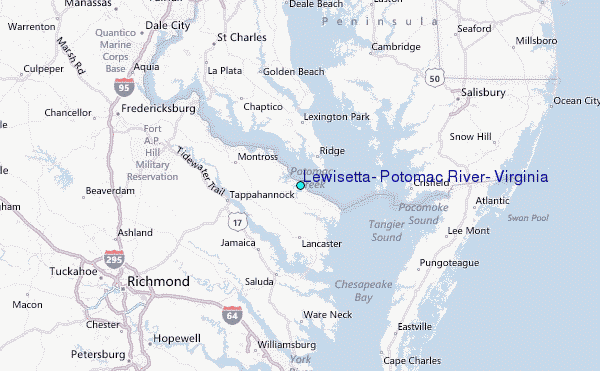 Potomac River Map