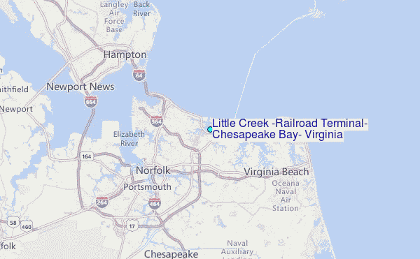 Little Creek Reservoir Depth Chart