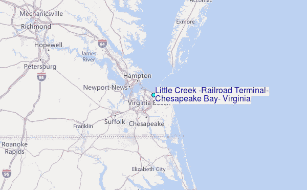 Little Creek Tide Chart