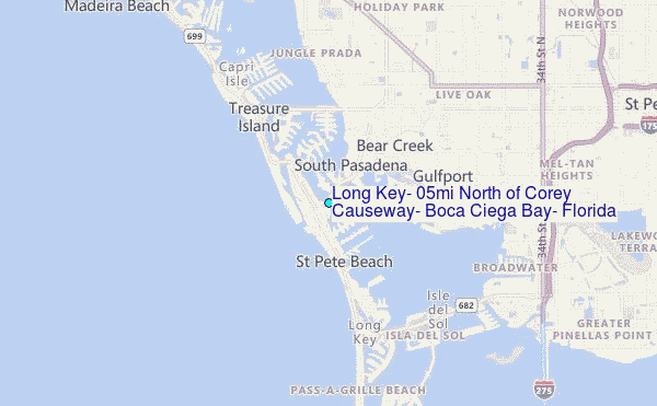 Boca Ciega Bay Chart