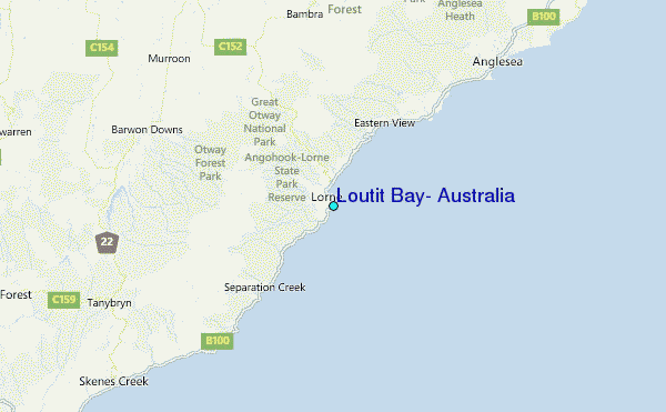 Loutit Bay, Australia Tide Station Location Map