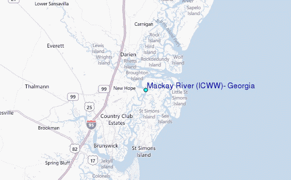 St Simons Tide Chart