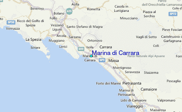 Marina di Carrara Tide Station Location Guide