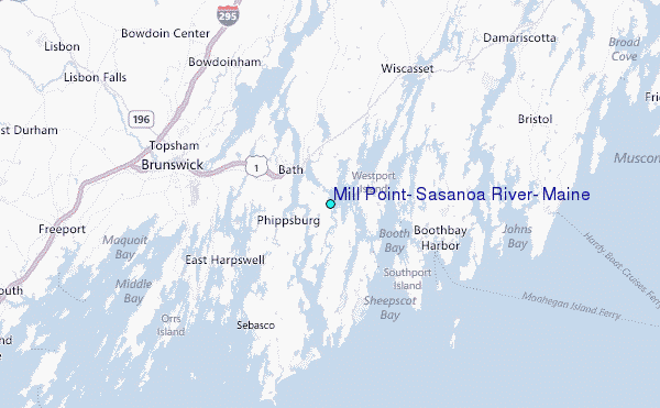 Tide Chart Midcoast Maine