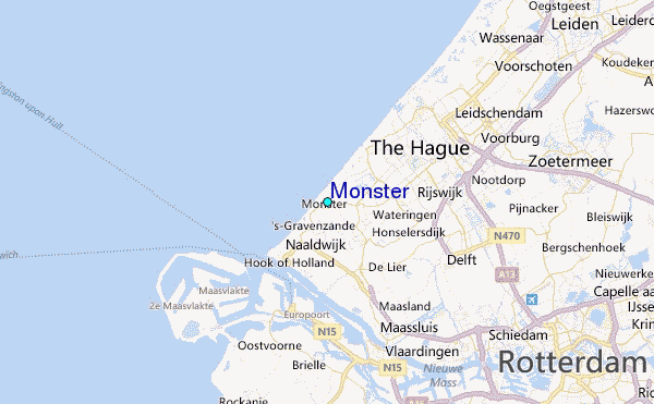 Monster Tide Station Location Map