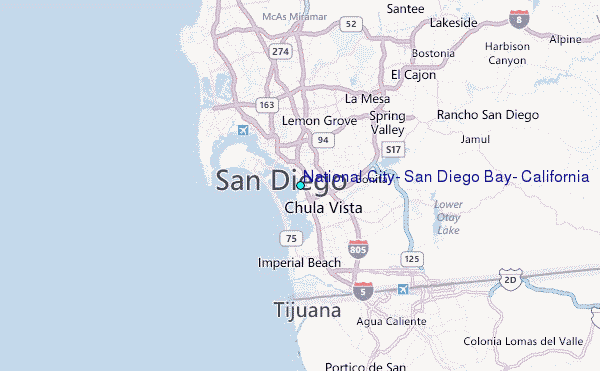 San Diego Bay Tide Chart