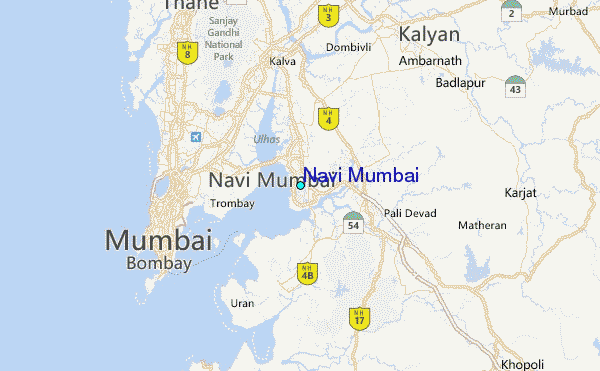 map of mumbai and navi mumbai Navi Mumbai Tide Station Location Guide map of mumbai and navi mumbai
