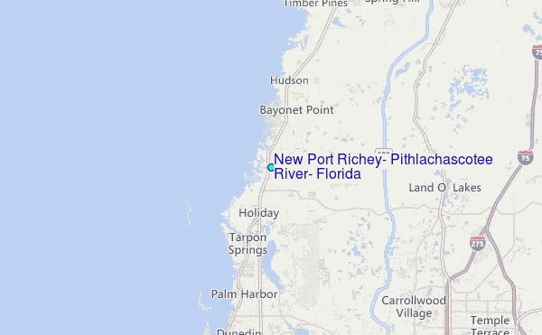 Tide Chart For New Port Richey Florida