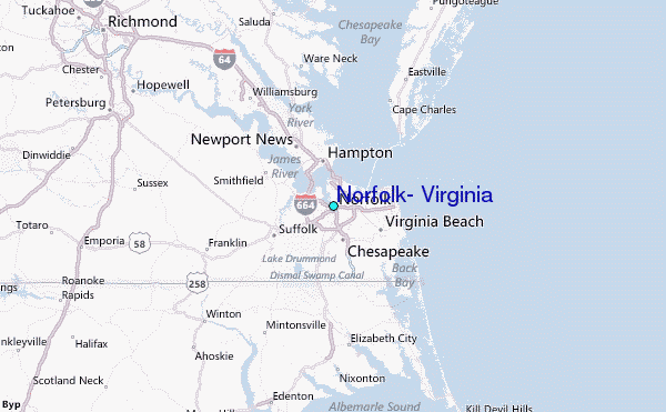 Norfolk Virginia Tide Station Location Guide