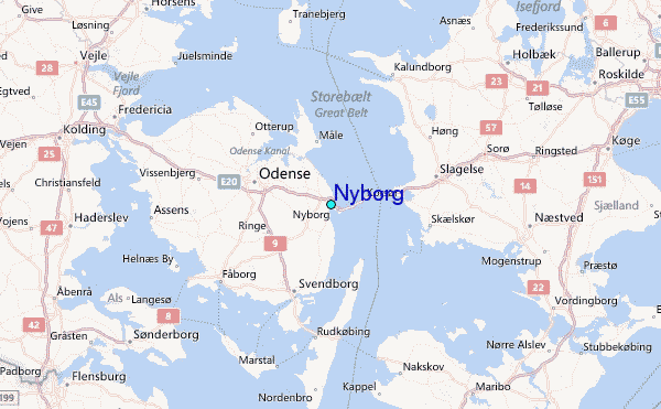 Nyborg Tide Station Location Guide
