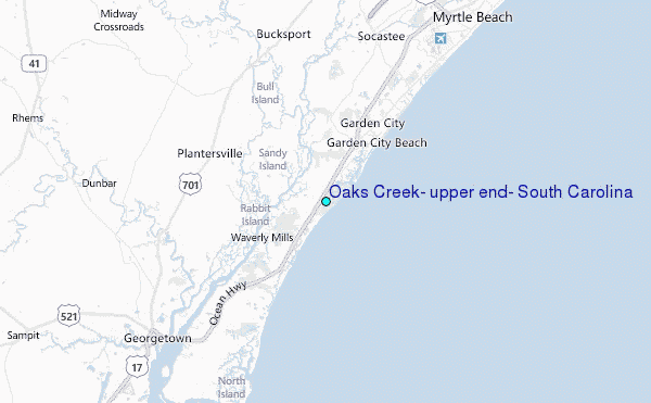 Garden City Pier Tide Chart