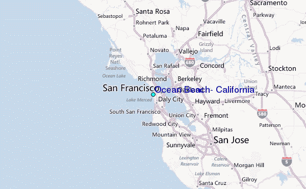 Ocean Beach San Francisco Tide Chart