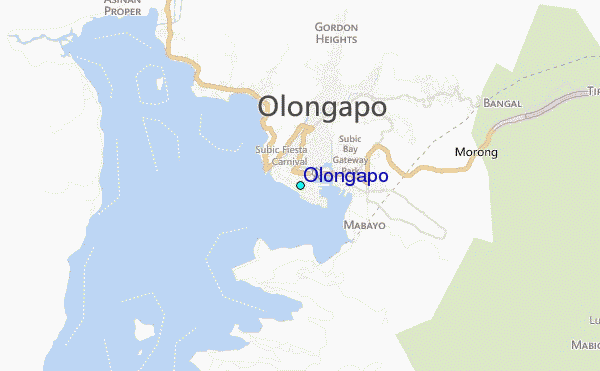 Olongapo Tide Station Location Guide
