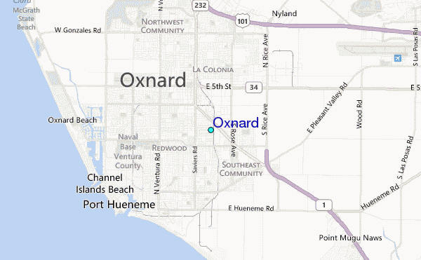 Oxnard Tide Chart