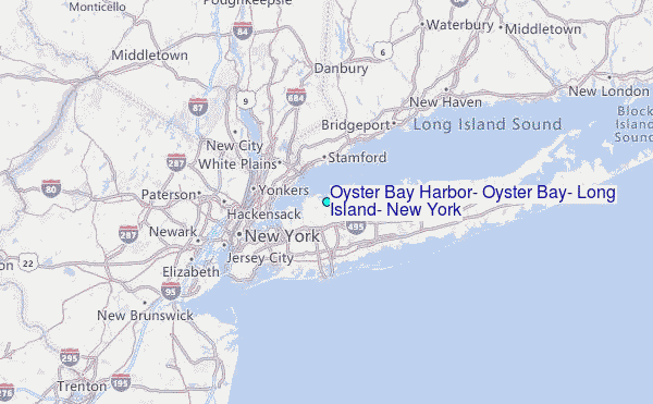 Oyster Bay Harbor, Oyster Bay, Long Island, New York Tide Station