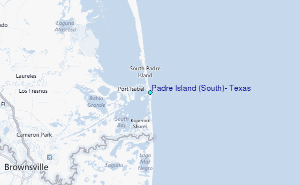 Tide Chart South Padre Island