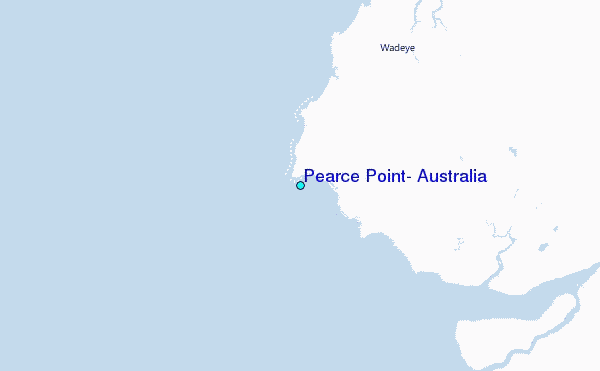 Pearce Point, Australia Tide Station Location Map