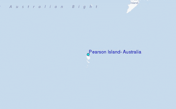 Pearson Island, Australia Tide Station Location Map
