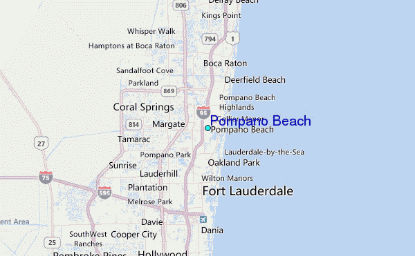 Pompano Tide Chart