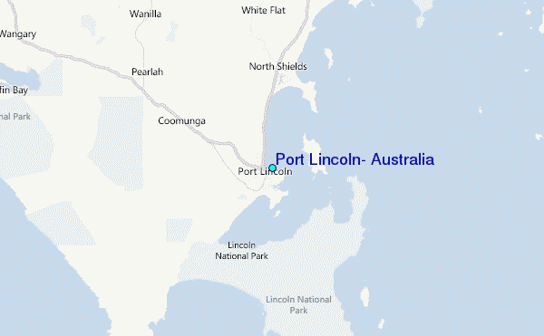 Port Lincoln, Australia Tide Station Location Map