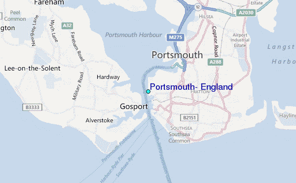 Portsmouth, England Tide Station Location Guide