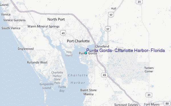 Tide Chart Punta Gorda Fl