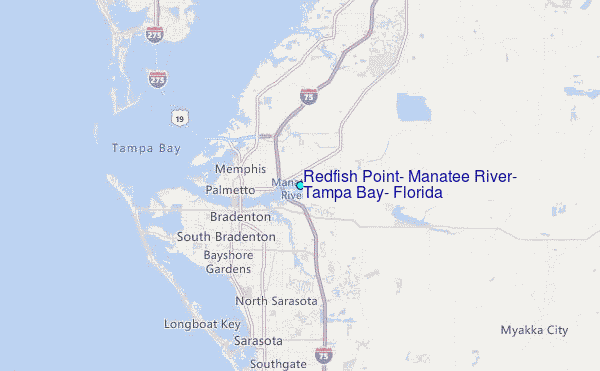 Manatee River Tide Chart