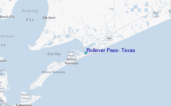 Tide Chart For Rollover Pass Texas