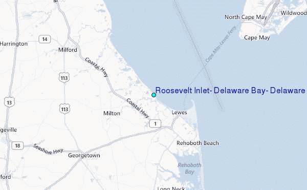 Roosevelt Inlet Tide Chart